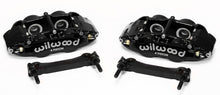 Load image into Gallery viewer, Wilwood Narrow Superlite 4R rear caliper and bracket kit in black for 97-13 C5/C6 Corvette with OEM rotors, big brake upgrade