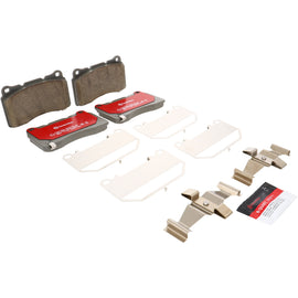 Brembo OE ceramic brake pads for Chevrolet Camaro 2015+ and Corvette C7 2013-2019, front and rear brake pad set.