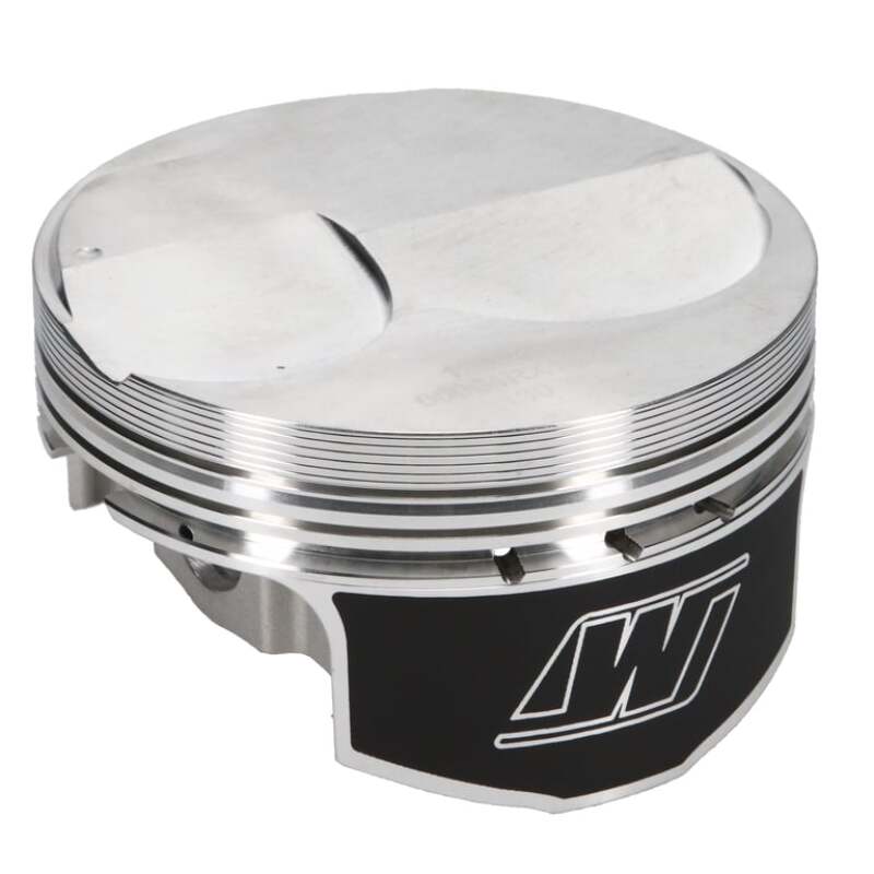 Wiseco SBC LS7 +2.5cc dome forged piston set for 8-cylinder engines, featuring 1.175-inch compression height in stock configuration