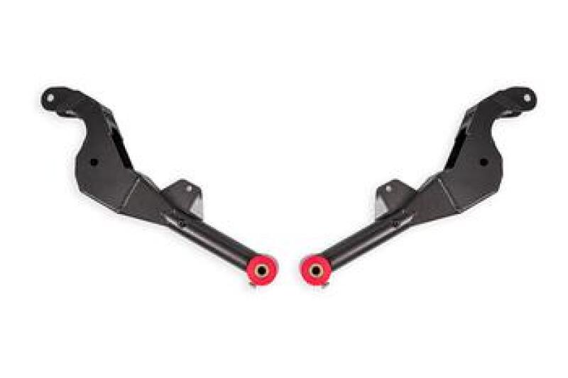 BMR Suspension 15-inch rear non-adjustable lower control arms with poly bushings for Chevrolet Camaro 2010-2015.