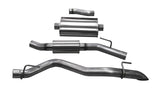Corsa 2020-2025 Jeep Gladiator JT 3.0in Cat-Back Touring Single Side Exit w/ Turn Down Tip