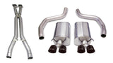 Corsa 06-11 Chevrolet Corvette C6 Z06/ZR1 Sport Cat-Back Dual Rear Exit w/ Twin 4.0in Black Tips
