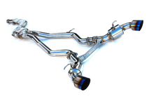 Load image into Gallery viewer, Invidia 2019+ Toyota Supra Dual N1 w/ Valve Single Layer Titanium Tip Cat-back Exhaust