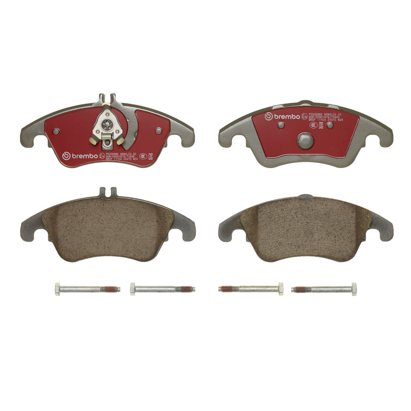 Brembo OE ceramic brake pad for Mercedes-Benz E-Class W212 front, showing the clean, durable brake pad with Brembo branding.
