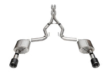 Load image into Gallery viewer, Corsa 2024 Ford Mustang GT Coupe 3in Xtreme Cat-Back Exhaust - 4.5in Carbon Fiber Tips