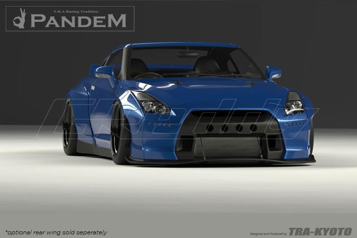 GReddy 09+ Nissan GT-R R35 Pandem Aero Front Bumper Only