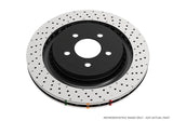 DBA 11-18 Porsche Cayenne (360mm Front Iron Rotor) Front 4000 Series Cross Drilled Rotor