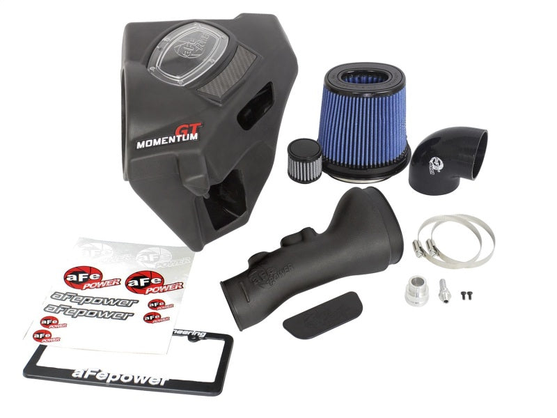 aFe Momentum Air Intake System PRO 5R Stage-2 for 2013-2015 Cadillac ATS 3.6L V6 cold air intake with filter and intake tubing