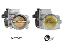 Load image into Gallery viewer, aFe POWER 09-13 Chevrolet Silverado 1500 V8 5.3L/6.2L 92mm throttle body in silver, showing the smooth, precise design.