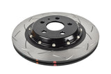 DBA 17-23 Tesla Model 3 Rear 5000 Series 2-Piece Slotted Rotor w/Black Hat
