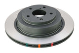 DBA 06-07 Subaru Impreza WRX Rear 4000 Series Plain Rotor