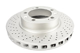 DBA 94-95 Porsche 911 Carrera 4 (Excl Turbo Look) Front Left En-Shield OE Drilled Rotor