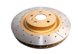 DBA 10-15 Chevrolet Camaro SS V8 Front Street Series Drilled & Slotted Rotor