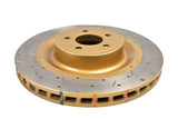 DBA 15-22 Ford Mustang GT (w/Perf Package 380mm Frt Rotor) Front 4000 Series Drilled & Slotted Rotor