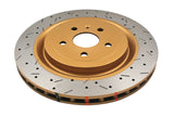 DBA 2010+ Camaro V8 SS Rear Drilled & Slotted 4000 Series Rotor