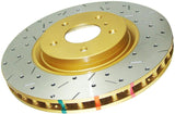 DBA 3/06-08 Audi Q7 Front Drilled & Slotted 4000 Series Rotor