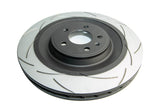 DBA 15-19 Porsche Macan Turbo (w/360mm Front Rotor) Turbocharged Rear Street Slotted Rotor