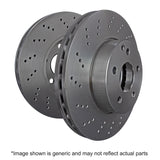 EBC 18-21 Subaru WRX STI 2.5T (w/Brembo Calipers) Rear RK Premium Rotors
