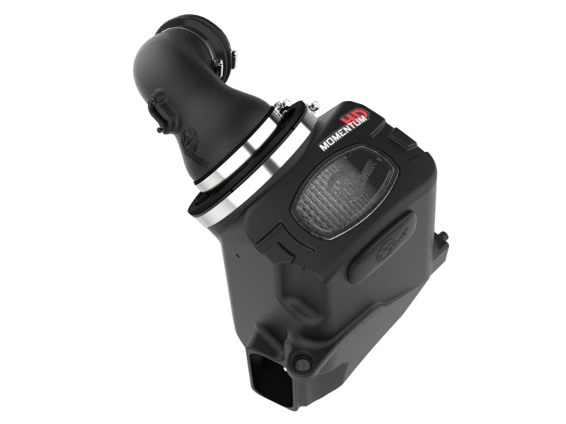 aFe cold air intake system for GM trucks and SUVs with Pro DRY S filter, designed for 2020-2024 3.0L L6 diesel engines.