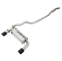 Load image into Gallery viewer, Invidia 15-18 Ford Focus RS Q300 w/Valve Rolled Black Tip Cat-Back Exhaust