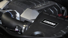 Load image into Gallery viewer, CORSA Performance cold air intake for Chevrolet Camaro SS 10-14 with 6.2L V8 engine, showing the sleek black intake tube and filter
