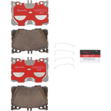 Load image into Gallery viewer, Brembo OE front Xtra Ceramic brake pad for 2016+ Mercedes-Benz E-Class W213, showing the brake pad with detailed ceramic surface.