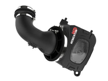 Load image into Gallery viewer, aFe Momentum HD Cold Air Intake System with Pro DRY S Filter installed in a GM truck or SUV, showcasing the intake tube and filter.
