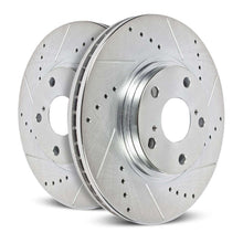 Load image into Gallery viewer, Power Stop 23-25 Lexus RC350 Rear Drilled &amp; Slotted Rotor - Pair