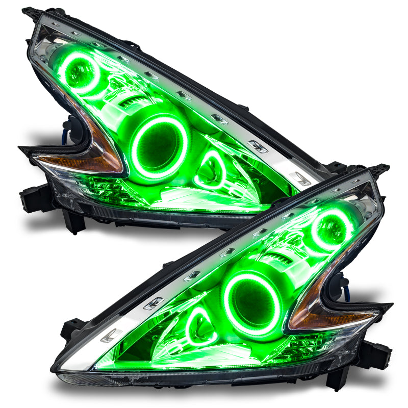 Oracle Nissan 370 Z 09-20 Dual Halo Kit - ColorSHIFT w/ 2.0 Controller