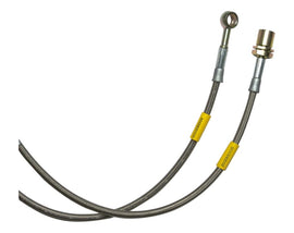 Goodridge stainless steel brake line kit for Nissan 370Z sport models, all 2012 Canadian versions, showing the braided brake lines.
