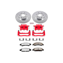 Load image into Gallery viewer, PowerStop front Z36 truck and tow brake kit for 2015-2020 GMC Yukon XL, featuring brake calipers and performance components.