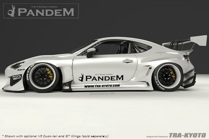 GReddy Diffusers GReddy Scion FR-S Pandem Wide Body V3 Rear Diffuser