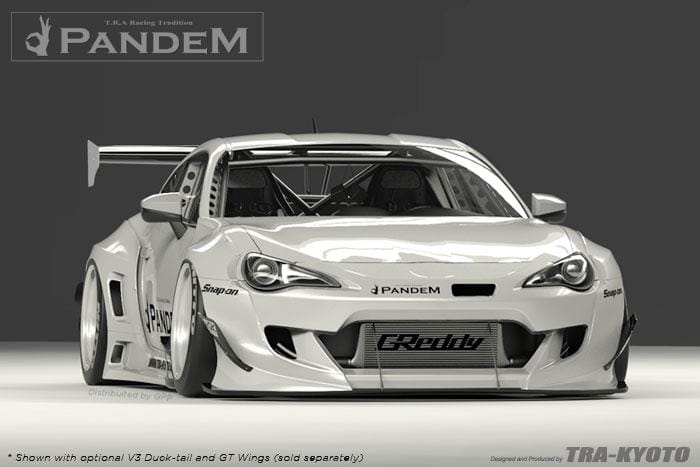 GReddy Diffusers GReddy Scion FR-S Pandem Wide Body V3 Rear Diffuser