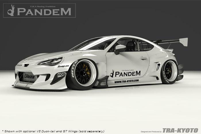 GReddy Diffusers GReddy Scion FR-S Pandem Wide Body V3 Rear Diffuser