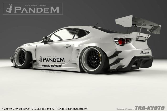 GReddy Diffusers GReddy Scion FR-S Pandem Wide Body V3 Rear Diffuser