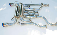 Load image into Gallery viewer, Invidia 03-08 Infiniti G35 Coupe Gemini Single Layer Titanium Tip Cat-back Exhaust