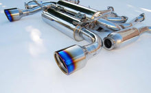 Load image into Gallery viewer, Invidia 09+ 370Z Gemini Rolled Titanium Tip Cat-back Exhaust