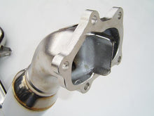 Load image into Gallery viewer, Invidia 02-07 WRX/STi Polished Divorced Waste Gate Downpipe with High Flow Cat