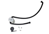 J&L 20-25 Chevrolet Corvette 6.2L LT2 Targa Top Passenger Side Oil Separator 3.0 - Clear Anodize