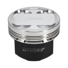 Load image into Gallery viewer, Manley Performance Piston Sets - Forged - 4cyl Manley 03-06 Evo VII/IX 4G63T 85.5mm +.5mm Oversize Bore 10.0/10.5:1 Dish Piston Set with Rings