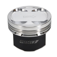 Load image into Gallery viewer, Manley Performance Piston Sets - Forged - 4cyl Manley 03-06 Evo VII/IX 4G63T 85.5mm +.5mm Oversize Bore 10.0/10.5:1 Dish Piston Set with Rings