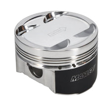 Load image into Gallery viewer, Manley Performance Piston Sets - Forged - 4cyl Manley 03-06 Evo VII/IX 4G63T 85.5mm +.5mm Oversize Bore 10.0/10.5:1 Dish Piston Set with Rings