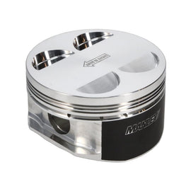 Manley Performance Piston Sets - Forged - 4cyl Manley 04+ Subaru WRX STi (EJ257) 75mm DE-STROKED 99.5mm STD Bore 9.8:1 Dish Piston Set with Rings