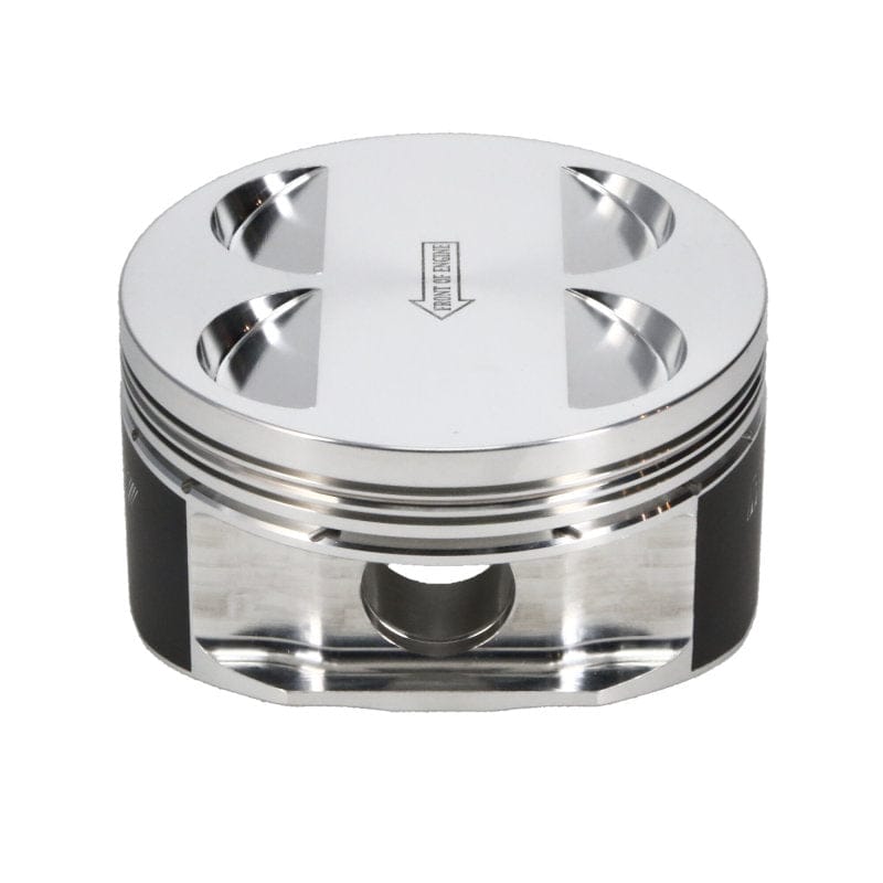 Manley Performance Piston Sets - Forged - 4cyl Manley 04+ Subaru WRX STi (EJ257) 75mm DE-STROKED 99.5mm STD Bore 9.8:1 Dish Piston Set with Rings