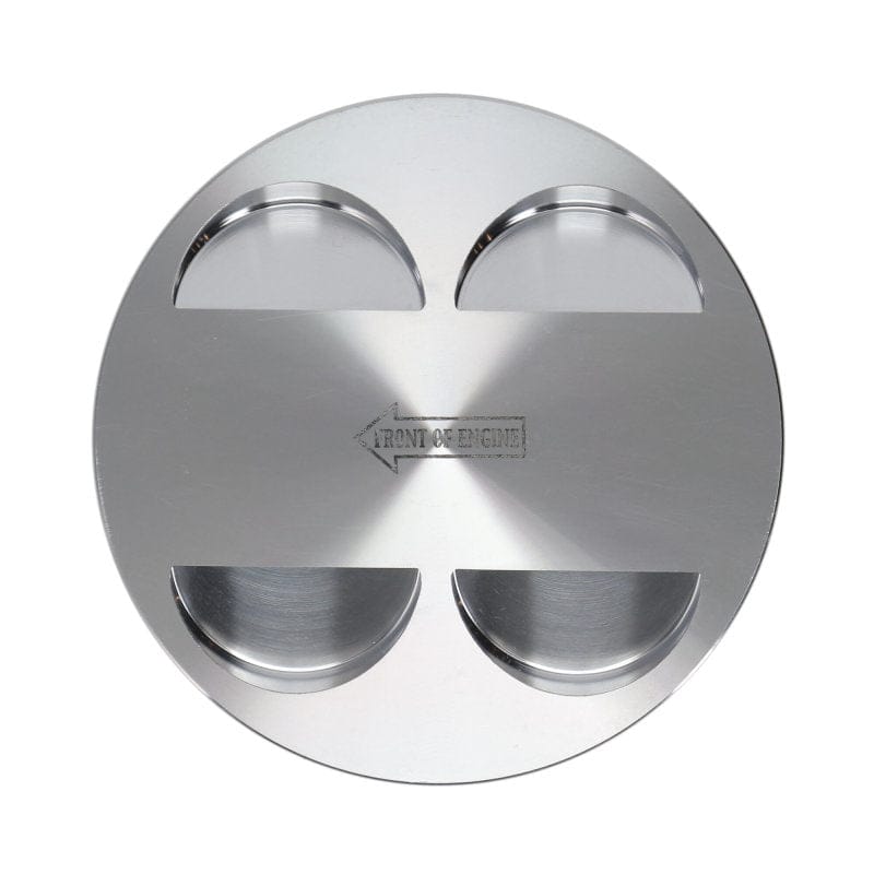 Manley Performance Piston Sets - Forged - 4cyl Manley 04+ Subaru WRX STi (EJ257) 75mm DE-STROKED 99.75mm +.25mm Bore 9.8:1 Dish Piston Set w/ Rings