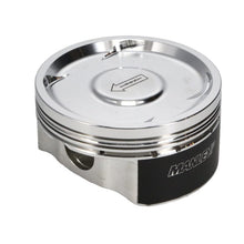 Load image into Gallery viewer, Manley Performance Piston Sets - Forged - 4cyl Manley 04+ Subaru WRX STi (EJ257) 83mm Stroker 99.5mm STD Bore 8.5:1 Dish Piston Set with Rings