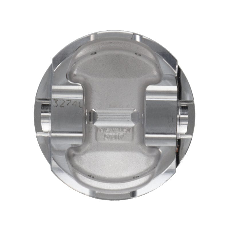 Manley Performance Piston Sets - Forged - 4cyl Manley 08+ Mitsubishi Evo X (4B11T) 94mm Stroker 86.0mm STD Size Bore 9.0:1 Dish Piston Set w/ Rings