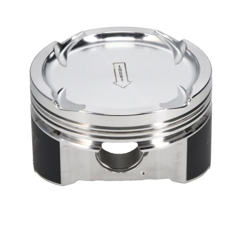 Manley Performance Piston Sets - Forged - 4cyl Manley 08+ Mitsubishi Evo X (4B11T) 94mm Stroker 86.0mm STD Size Bore 9.0:1 Dish Piston Set w/ Rings