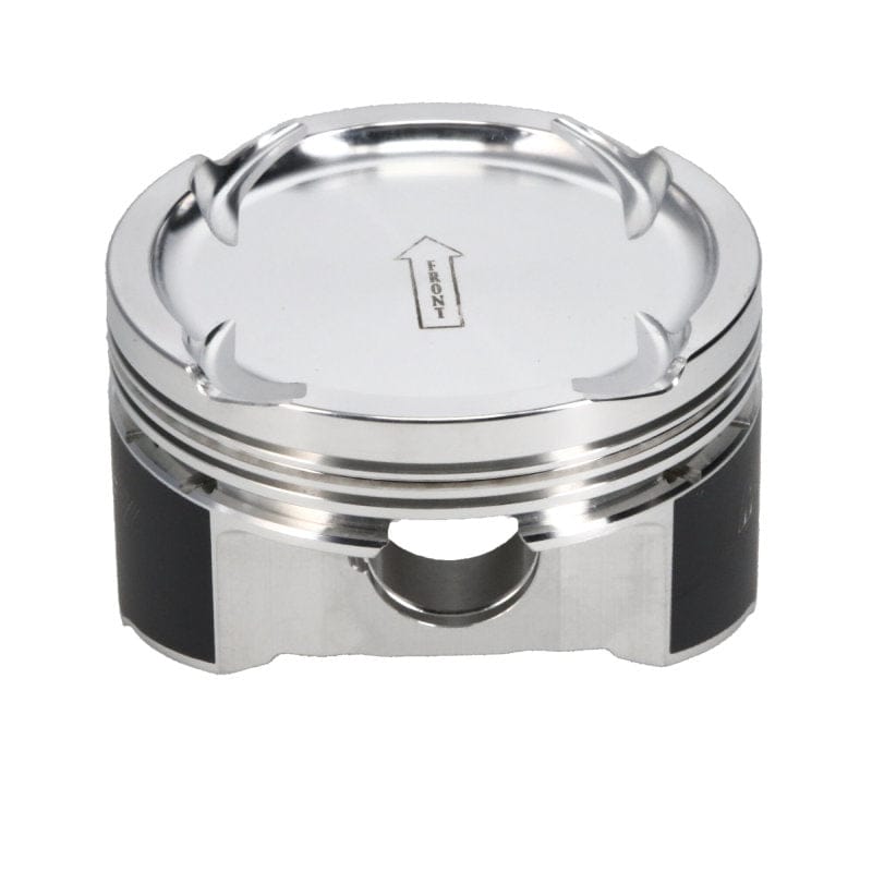Manley Performance Piston Sets - Forged - 4cyl Manley 08+ Mitsubishi Evo X (4B11T) 94mm Stroker 86.0mm STD Size Bore 9.0:1 Dish Piston Set w/ Rings