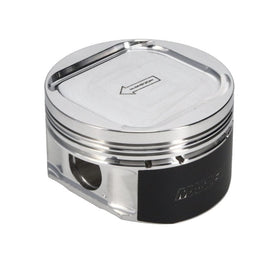 Manley Performance Piston Sets - Forged - 4cyl Manley 98+ Subaru WRX (EJ205) 79mm +4mm Stroker 92mm STD Bore 8.5:1 Dish Piston Set with Rings